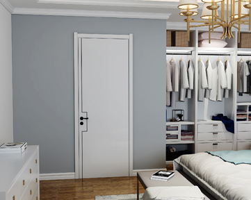 廠價推薦鑫順來X-2503簡歐實(shí)木烤漆門