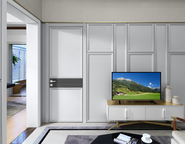 2020年度熱賣鑫順來X-4009拼貼實木烤漆門