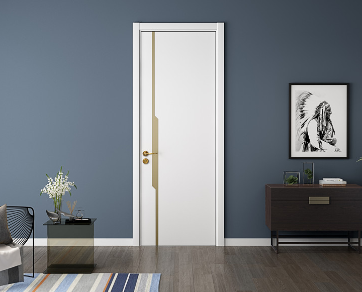 鑫順來X-4012雕花實木烤漆門