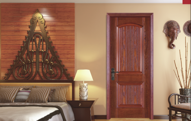 廠價直銷愉心X-1033平開實木開放漆門