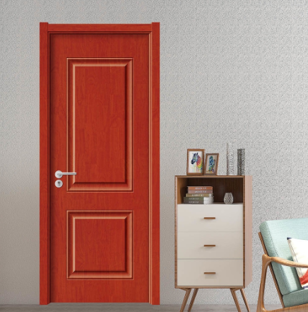 廠價直銷愉心X-4030平開雕花橡木烤漆門