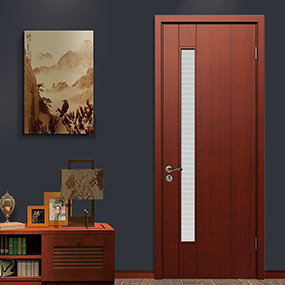 廠價直銷鑫順來X-6020平開實木烤漆門