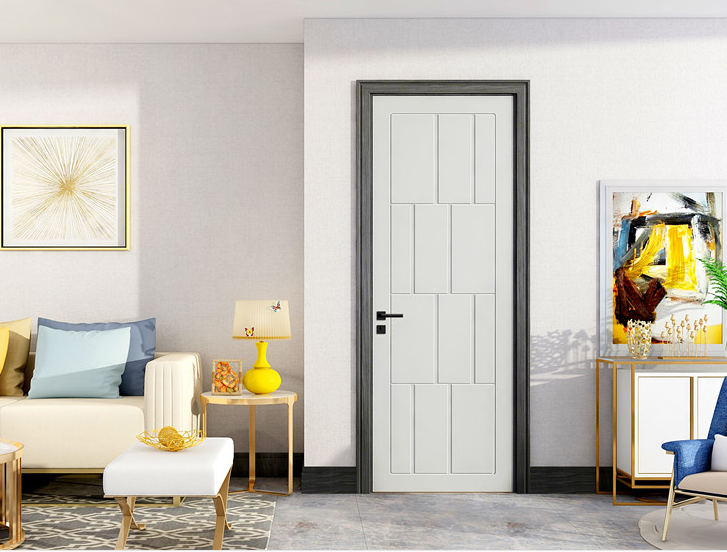 廠價(jià)直銷鑫順來(lái)X-6046平開叉色實(shí)木烤漆門