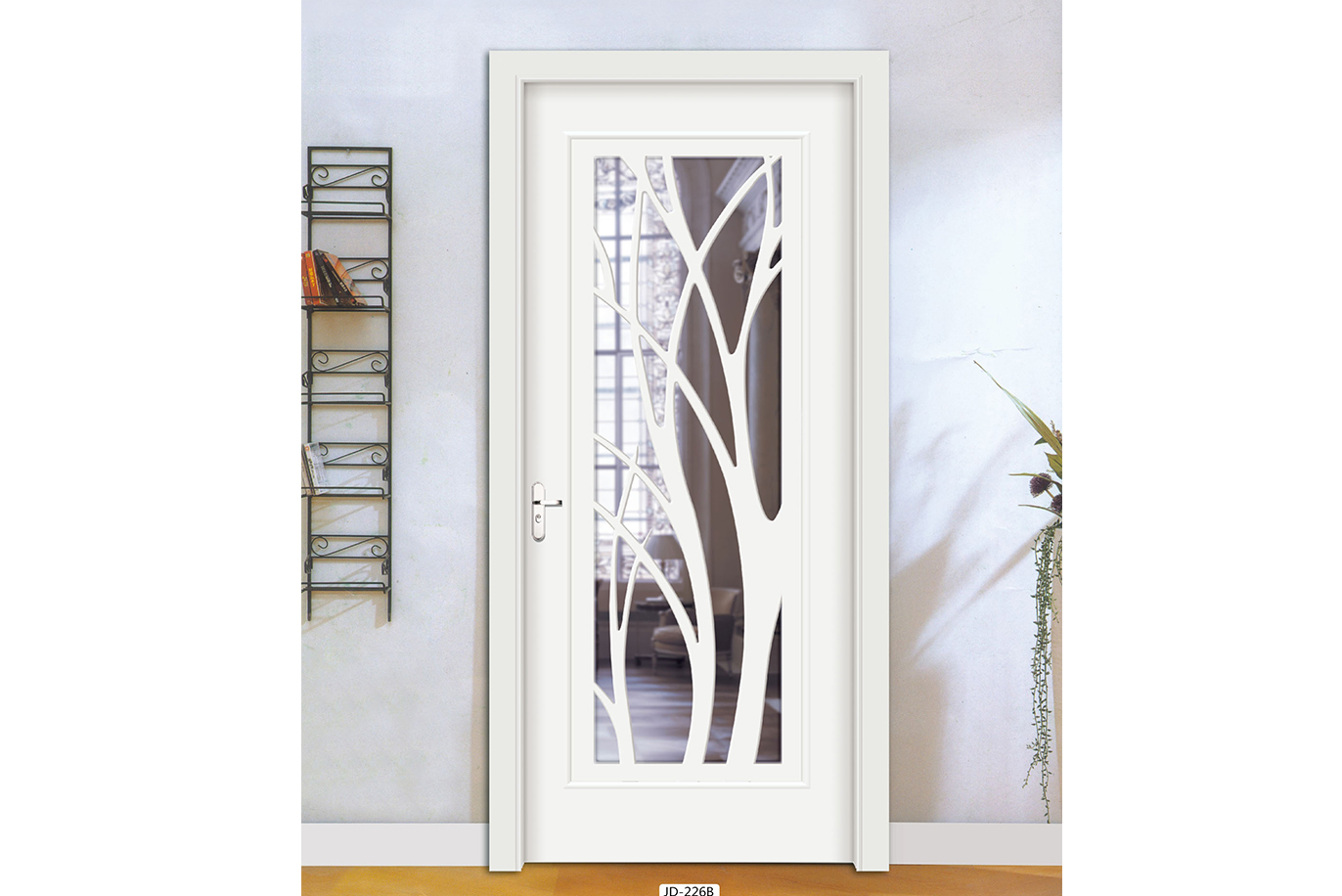 廠價(jià)直銷鑫順來(lái)X-8014平開實(shí)木烤漆門