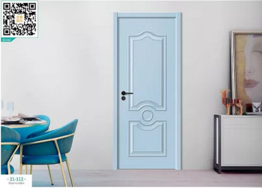 廠價(jià)新款鑫順來21-112掃碼豪華扣線地中海木門，掃二維碼看裝修風(fēng)格