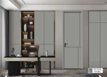 新品熱賣鑫愉世家XS-2307膚感實(shí)木烤漆門